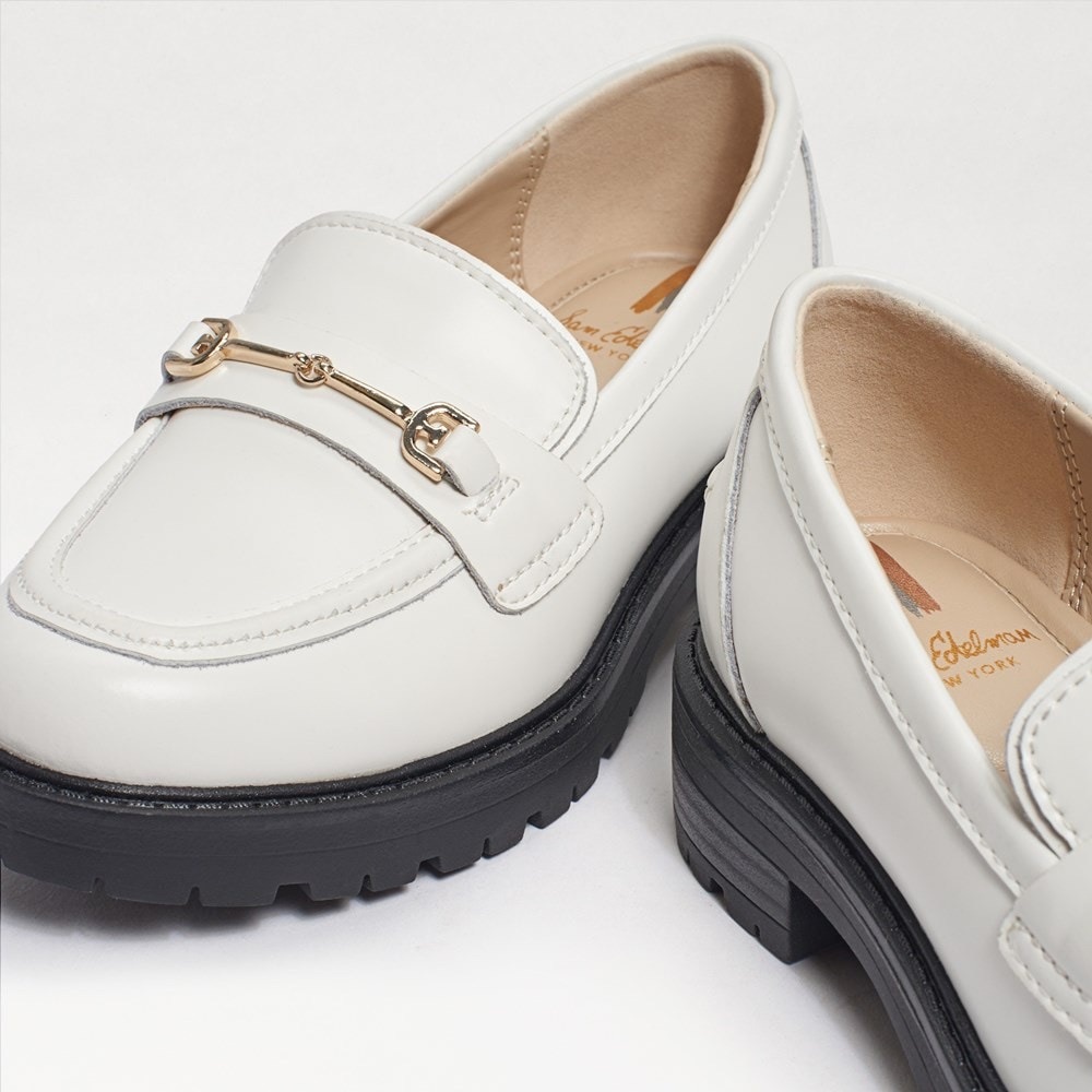 Sam Edelman Patent Leather Rubber Sole Loafers